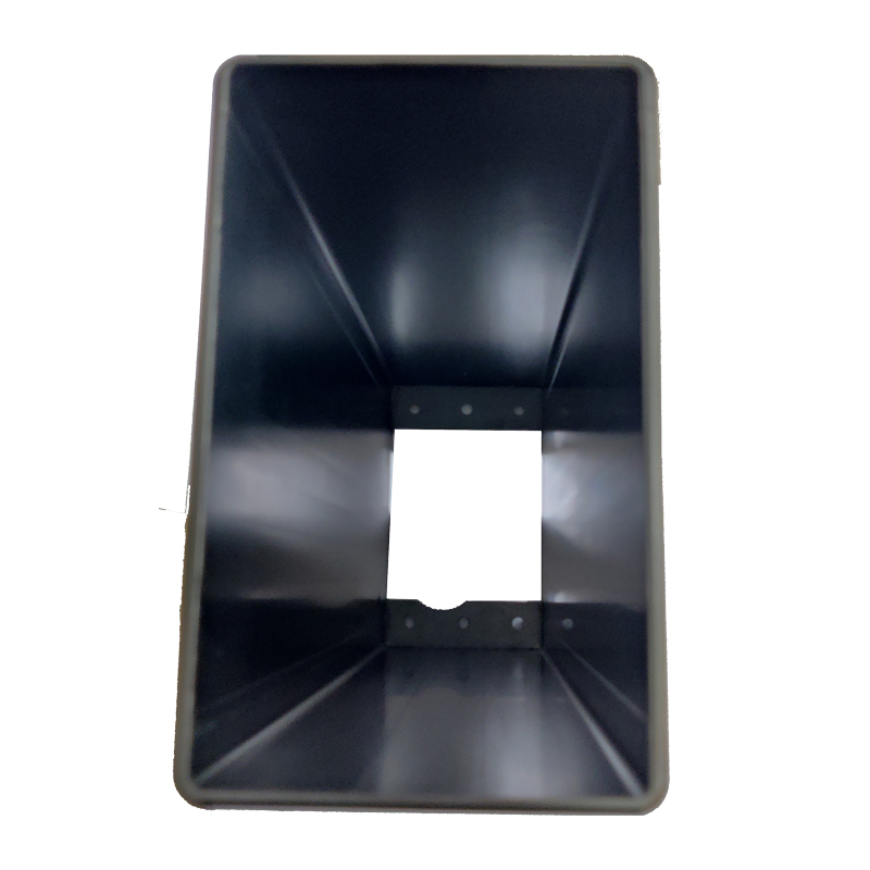 Schwarz anodierte extrudierte Profile, CNC-Mahlen hochpräzise Teile