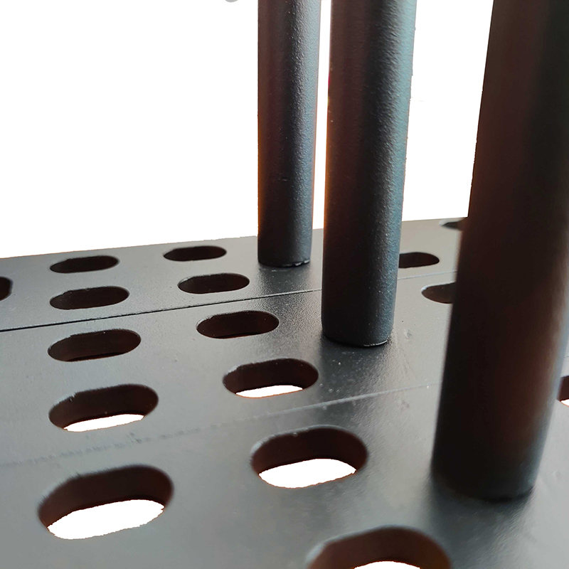 Hochwertiges schwarzes Pulversprühstahl -Schwimmhalterung mit abnehmbarer Stützstange