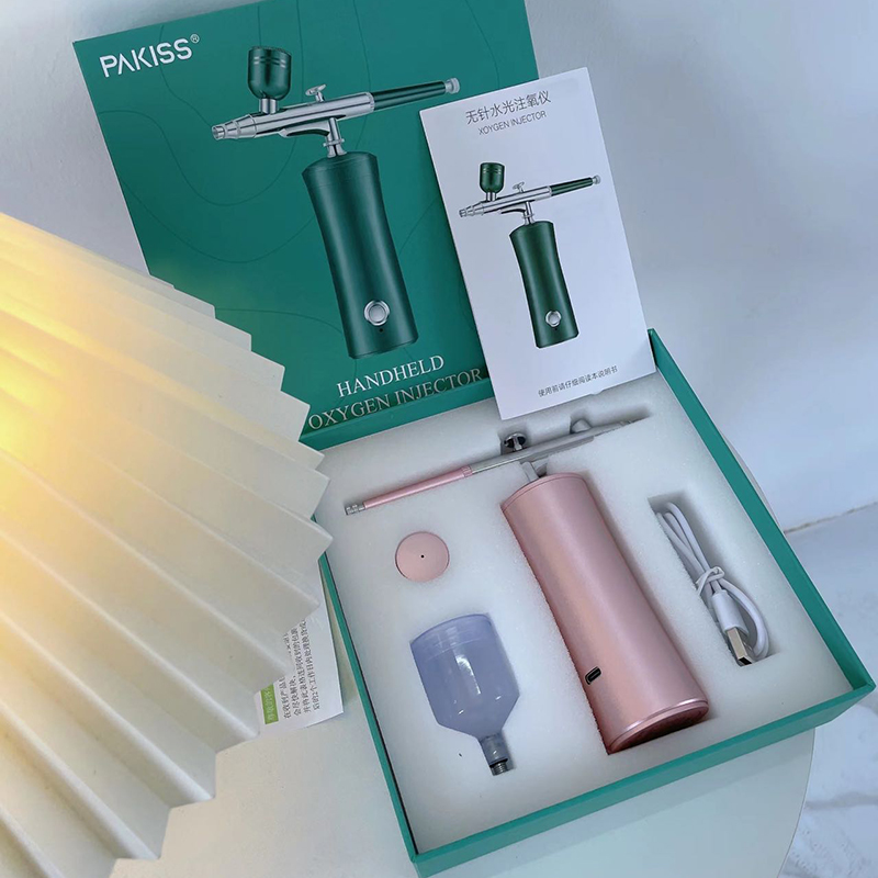 Offene fortschrittliche Hautpflege mit Sauerstoffinjektor -Handschlägen -Hautpflegemodus mit Sauerstoffinjektor