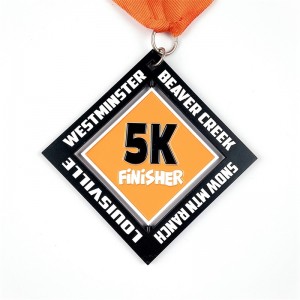 Knebel benutzerdefinierte gedruckte Medaillenmedaillenmedaillenmedaillengeschenke