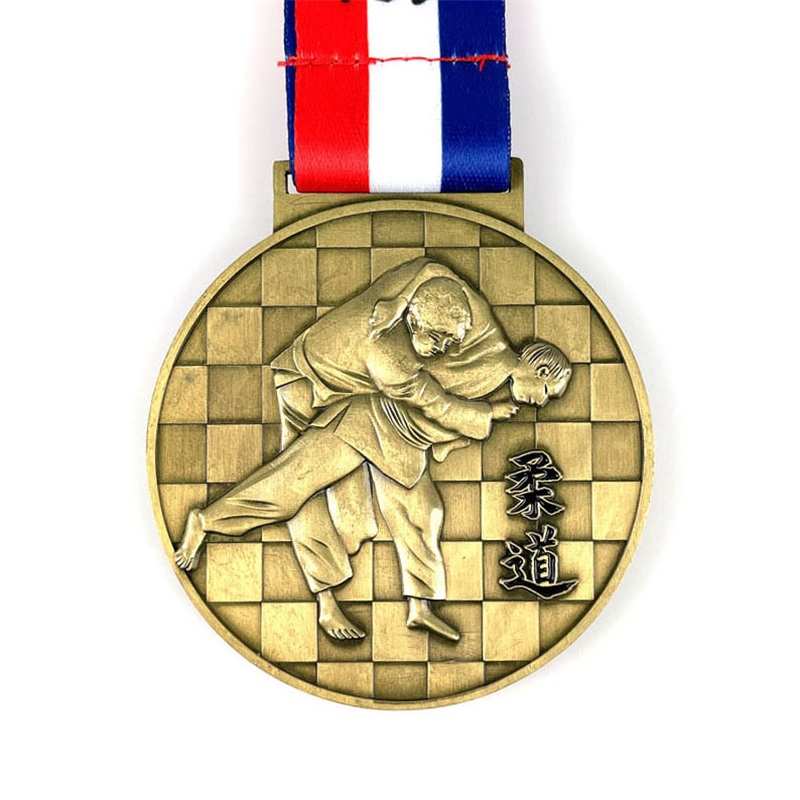 Rennmedaillen Custom Guss Metallmedaillen Kung Fu Medal Fu Medaillon