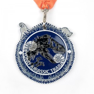Die Gussmedaille Farbe 3d Emaille Medaillen benutzerdefinierte gedruckte Medaille