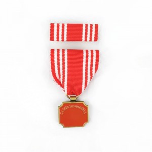 Soft Emaille Custom Pin Badges Award Ehrenmedaille Royal Brosche