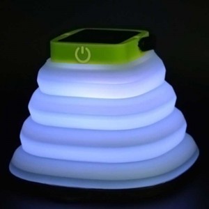 LED Camping Light Solar wiederaufladbare Laternen -Energie -Einsparung Weiche Solarlaternen LED Bubble Light