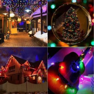Smart C9 Strawberry Christmas Light Set wasserdichte LED Magie Farbe Weihnachtslicht Schnur Outdoor