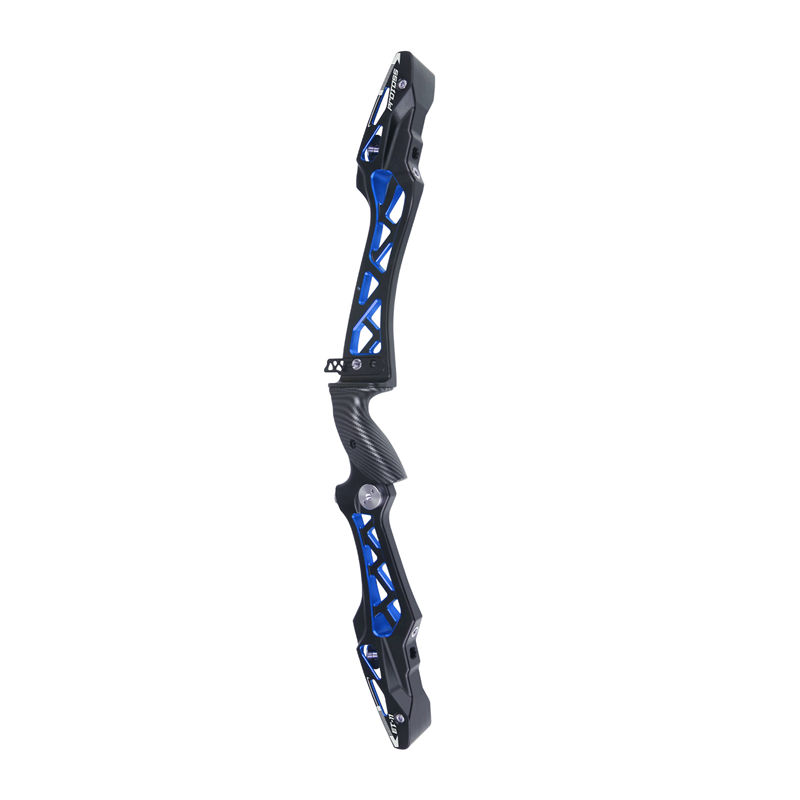 210080-10 25 Zoll schwarz&blue Farbe ILF Recurve Bow Riser