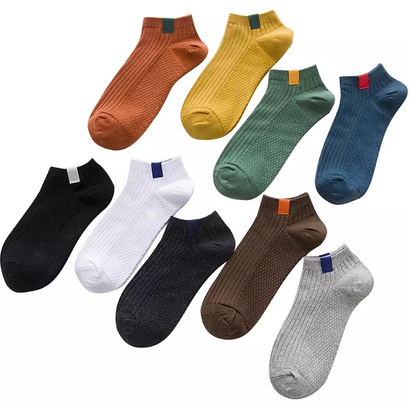 Cmax Cotton Invisible Loafer Knöchel Socken Schuh Liner Sommer Männer farbenfrohe low geschnittene Bootssocken unsichtbar