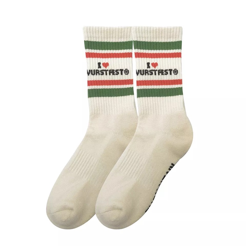 Sportsocken cool klassisches Design Custom Knitting Logo Hochqualität komfortable Männer Socken