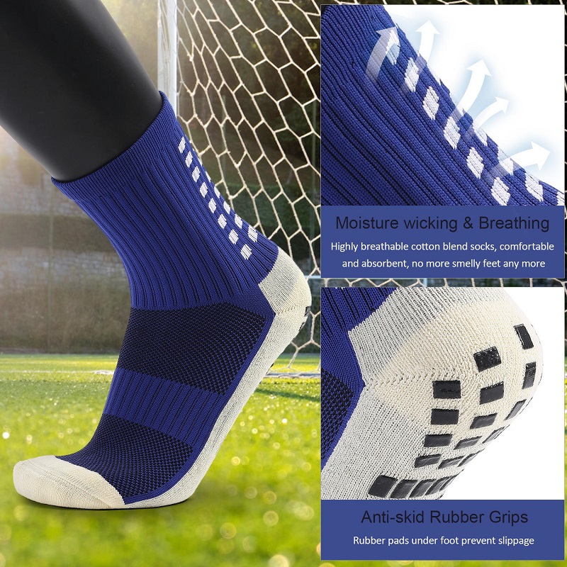 Athletic Soccer Football Anti Slip Non -Skid Sports Grip Socken