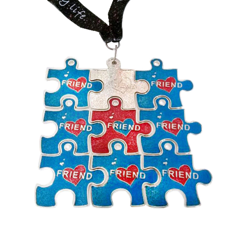 Benutzerdefinierte Metallmedaillenbügel Lego Custom Medal Metallmedaillon
