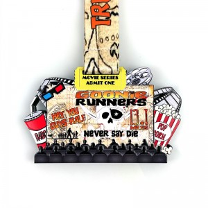 Metall- und Auszeichnung Metallmedaille Customized Metall Cut Medalmetal