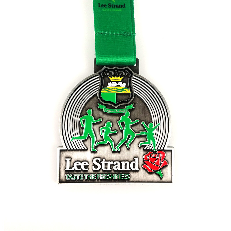 Benutzerdefinierte Druckmedaille Christliche Medaille Geschenk Trail Running Medaillen