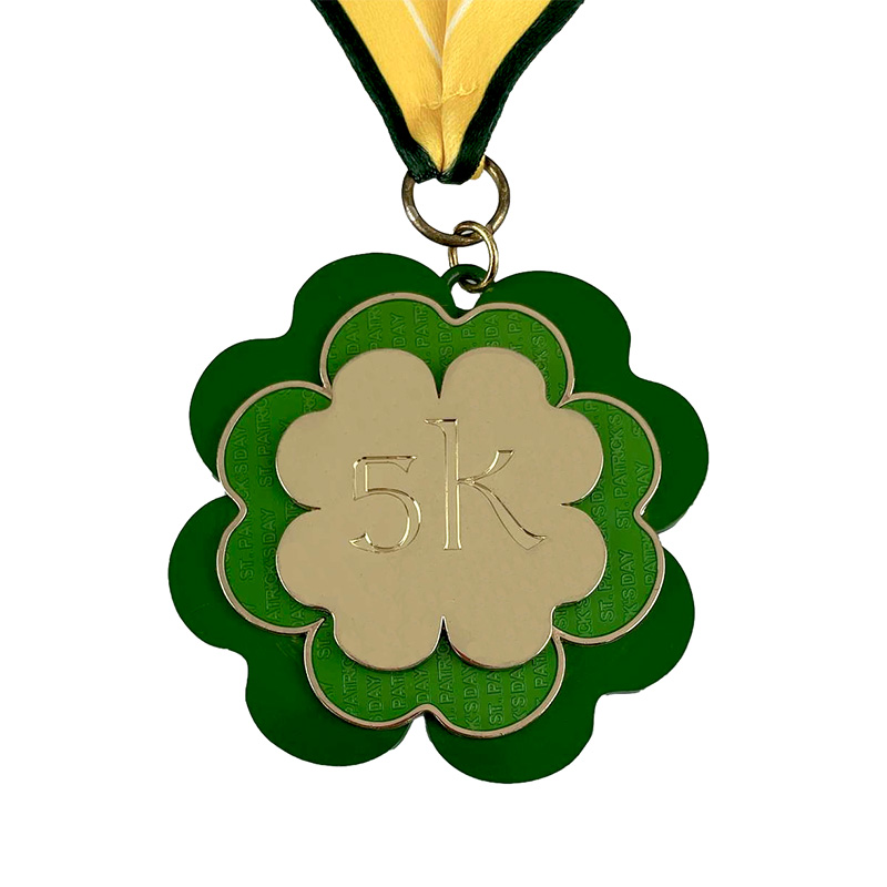Benutzerdefinierte Druckmedaille Christliche Medaille Geschenk Trail Running Medaillen