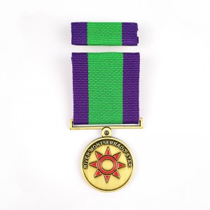 Benutzerdefinierte Medaille Online -Medaille mit Logo Custom Honor Medal Militär