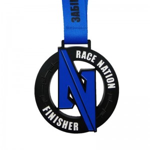 Benutzerdefinierte Medaillen schnelle Hohlausläufe Medaillen Custom Metall Zinklegierung