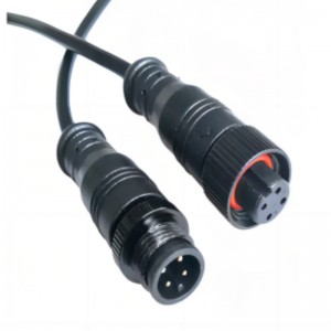 Industrielles wasserdichtes IP67 Männlicher weiblicher Baugruppenbuchse Kunststoffanschluss M12 Metall 4 5 8 Pin Original 100% CE ROHS JH0964, JH0964