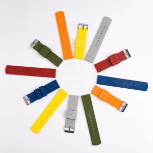 Multi -Farb -Silikon -Uhren -Fluororubber -Armbandhalter für Zeitmesser