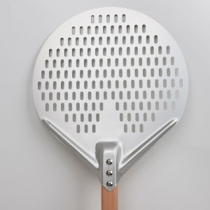 Abnehmbare 12nch 14 -Zoll -Aluminium -Runde Pizza Pizza Schaufel Pizza Spatel Pizza Paddel