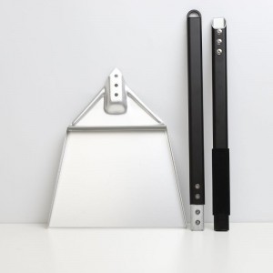 105 cm abnehmbares Griff Aluminiumofen Reinigungswerkzeuge Ofen Asche Shevol