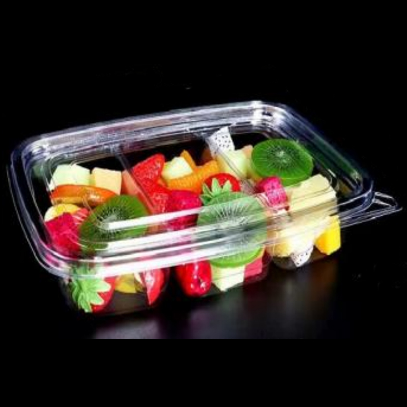 Drei-Compartment Salat Box unten 245*175*45 mm Hgf-fg3