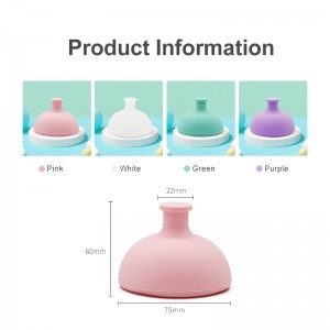 Silikon Baby Belch Muter, Kinder -Belch -Flatus -Flapping -Werkzeug, Baby Palm Cup Massagebaste, gesund, umweltfreundlich und leicht zu reinigen