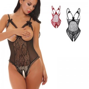 Einteilige Dessous, sexy Dessous, Spitzenwinde, schiere Dessous, Dessous-Body, Plus-Größe Dessous, BodySuit Dessous, Spitzenbodysuit