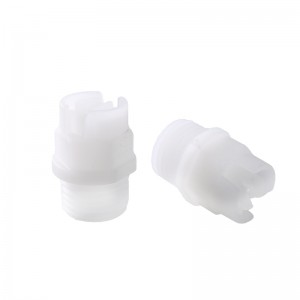 Korrosionsbeständige Wasserstrahlreinigung Plastik PPDF Flat Lüfter Vollkegelspray Düse