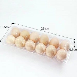 Eierschale 290*105*65 mm 12 Rillen 2*6