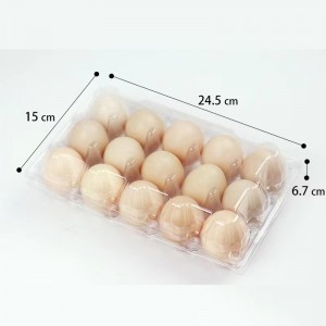 Eierschale 245*150*67 mm 15 Rillen 42 g