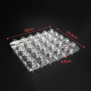 Eierschale 280*235*56 mm 30 Rillen