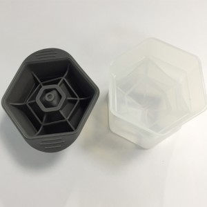 Silikoneisformen wiederverwendbare und bpa-freie Handwerksformen/ideal für Whisky, Cocktails, Kaffee, Soda, große Eiswürfel-Eisformen