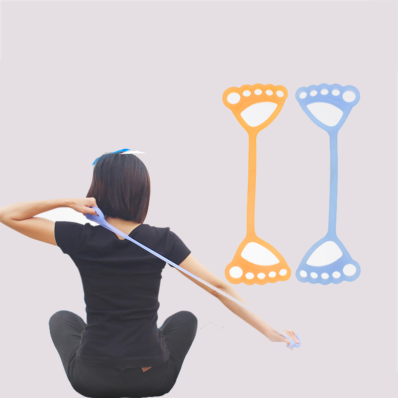 Silikon -Pull -Up -Bänder, elastisches Pullseil Silikon -Pullseil -Set Fitness -Übungswiderstandsbänder für Körperdehnung, Yoga