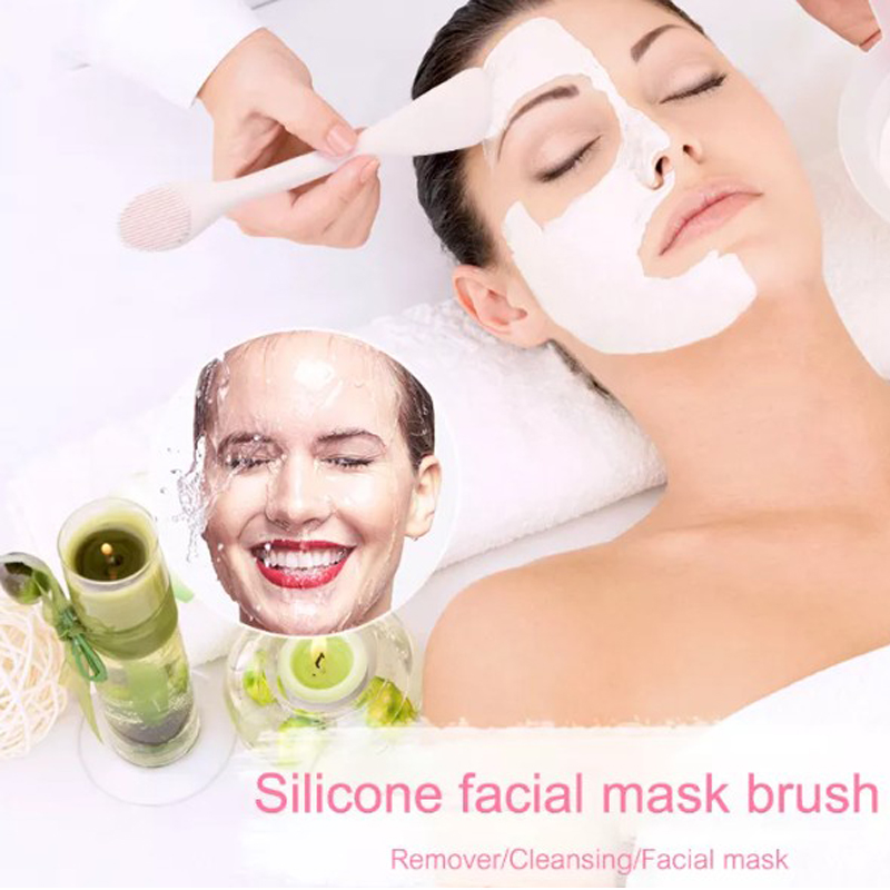 Mask -Anwendungswerkzeuge - Silikonmaskenpinsel -Applikator und Massagespatel für Ton-, Creme-, Gel- und Schlammmasken - Schönheitswerkzeuge Geschenke