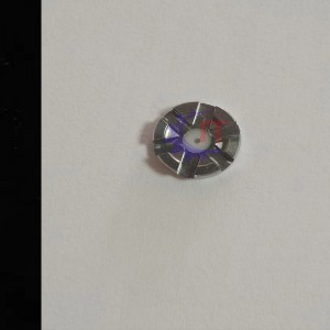 135012090 Bi-Material-Gewindedüse d=1.8mm OD8.5 x ID1.8 x H2.5 mm