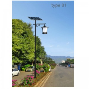 Solar LED Garten Yard Lichter Typ B Serie