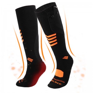 Waschbar 7,4 V wiederaufladbare Batterie Elektrische Heizsocken für Winter im Freien Sportarten