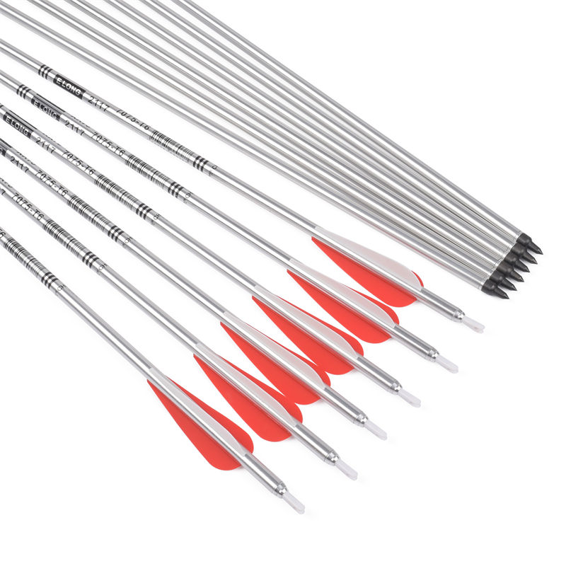 Aluminiumpfeile für Bogenbogenschützen