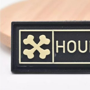 PVC-umweltfreundliche Soft Silicon Customized Markenzeichen Patch