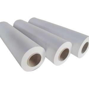 40 GSM 1,12 m 500 m Farbstoff -Sublimationstransferpapier werden zum Übertragen von Polyester verwendet