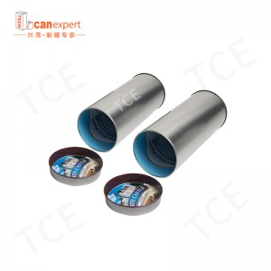 Leere runde Teedosen Lebensmittelqualität versiegelte Eisenschachtel Tee Verpackung Kaffee Zucker Custom Tea Handwerk Geschenkdosen