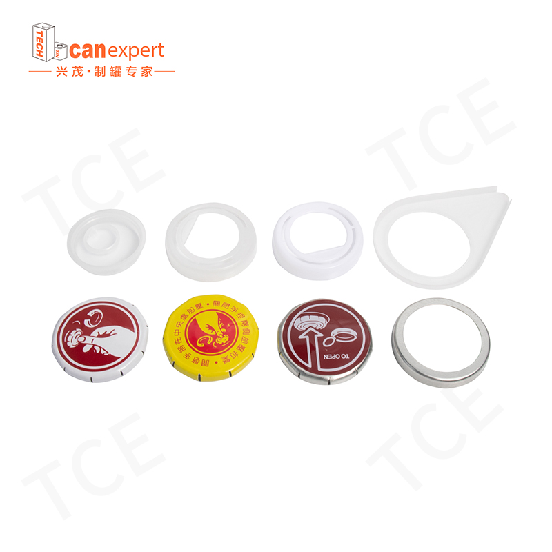 TCE- BESTSELDUNG DRUCK CAP Accessoires von Tin Can Tinplate Accessoires mit Druckkappe