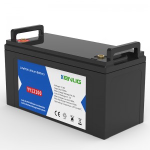 Kenlig tragbarer Kunststoff -Batteriepack 12,8 V 100/120/150/200AH, der in Home Commercial Solar Energy Storage System Lithium Batterie verwendet wird
