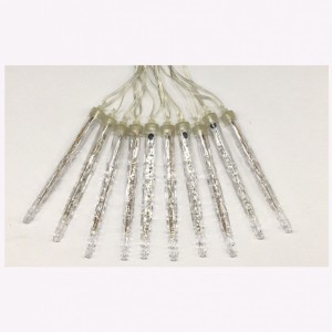 LED -Niederschlag leuchtet a