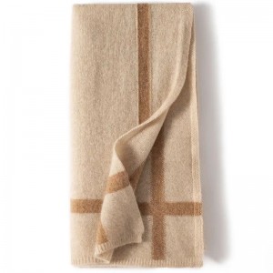 Customized komfortabler super weicherneuer Stil Kaschmirschalte Kaschmirschal für Frauen