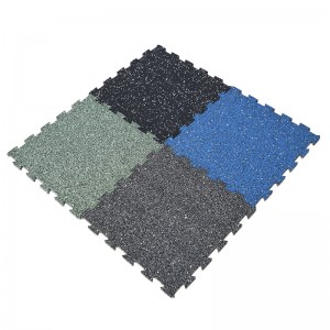 Ineinandergreifende Gummimatten