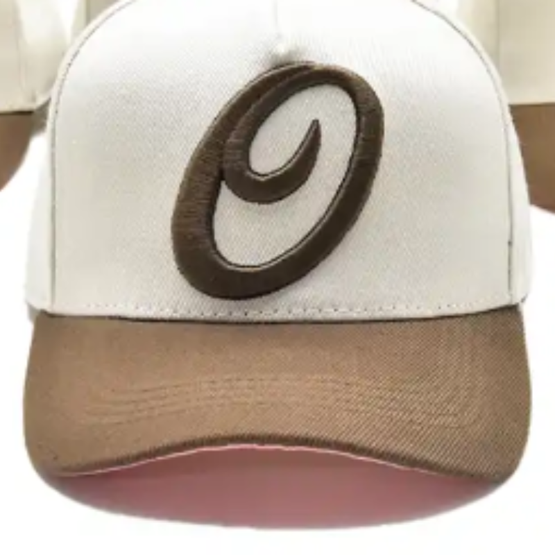 Einstellbarer Farbblock Stickerei Logo benutzerdefinierte 5 Panel Herren Baseball Cap Hut Großhandel