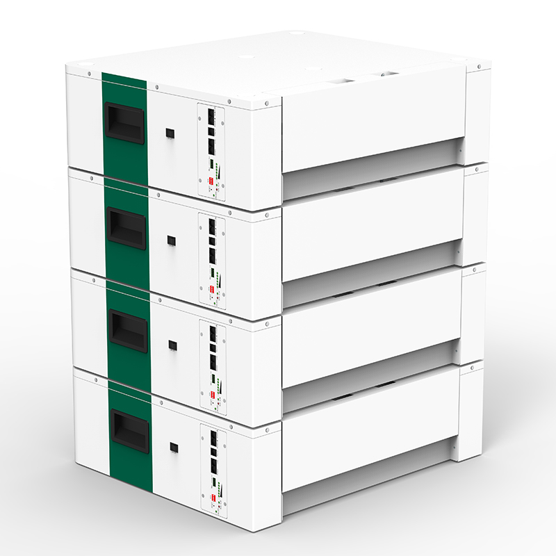 51,2 V 100AH ​​/200AH ENERGY STORAGE Batterie Stapelbare Lithium -Ion -wiederaufladbare Batterien für Houseold