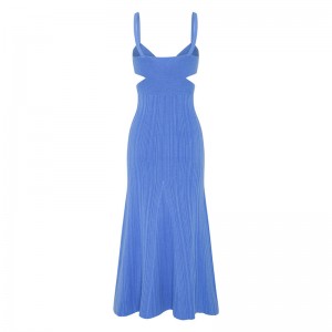 OEM Sommer Holiday Party sexy Ausschnitt Taille Cross Effect Casual Custom Custom Solid Color Stick Mini Kleider Frauen Frauen