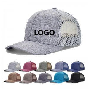 Benutzerdefinierte Logo Neue LKW -Kappe Mesh Baseball Snapback Unisex einstellbare Größe Sport Caps