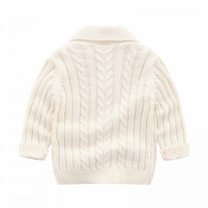 Herbst Winterkind Kleinkind Ripped Kleidung Kid Casual Strickjacke Kinder Strick Mädchen Jungen Babypullover